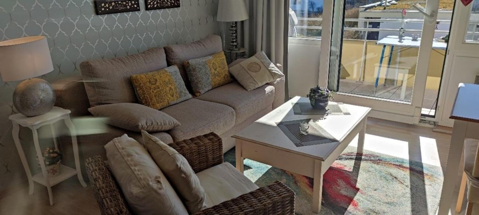 "Mit Ausblick"-Uneingeschraenkter Meerblick Burgtiefe auf Fehmarn Bagian luar foto
