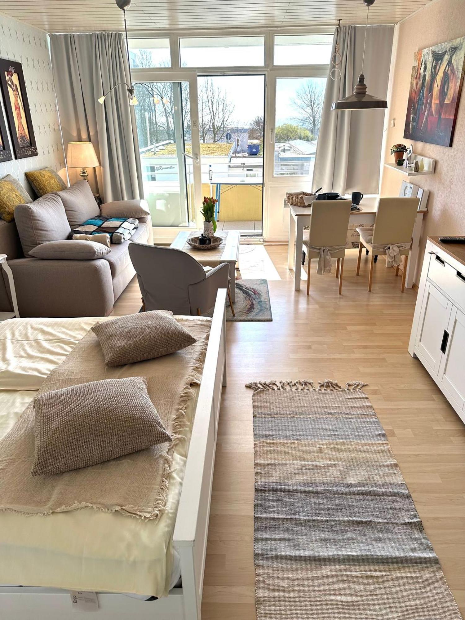 "Mit Ausblick"-Uneingeschraenkter Meerblick Burgtiefe auf Fehmarn Bagian luar foto